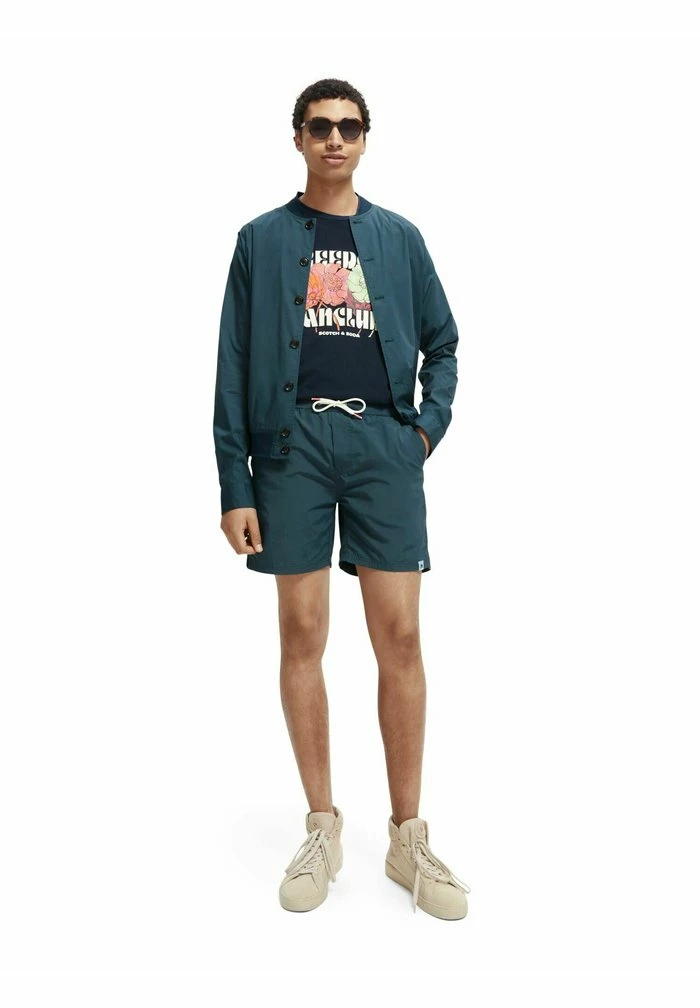 Scotch & Soda MID-LENGTH - Short De Bain - Anthracite 2 Scotch & Soda MID-LENGTH - Short De Bain - Anthracite – Image 2