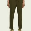 Scotch & Soda FAVE REGULAR TAPERED-FIT - Pantalon De Survêtement - Army