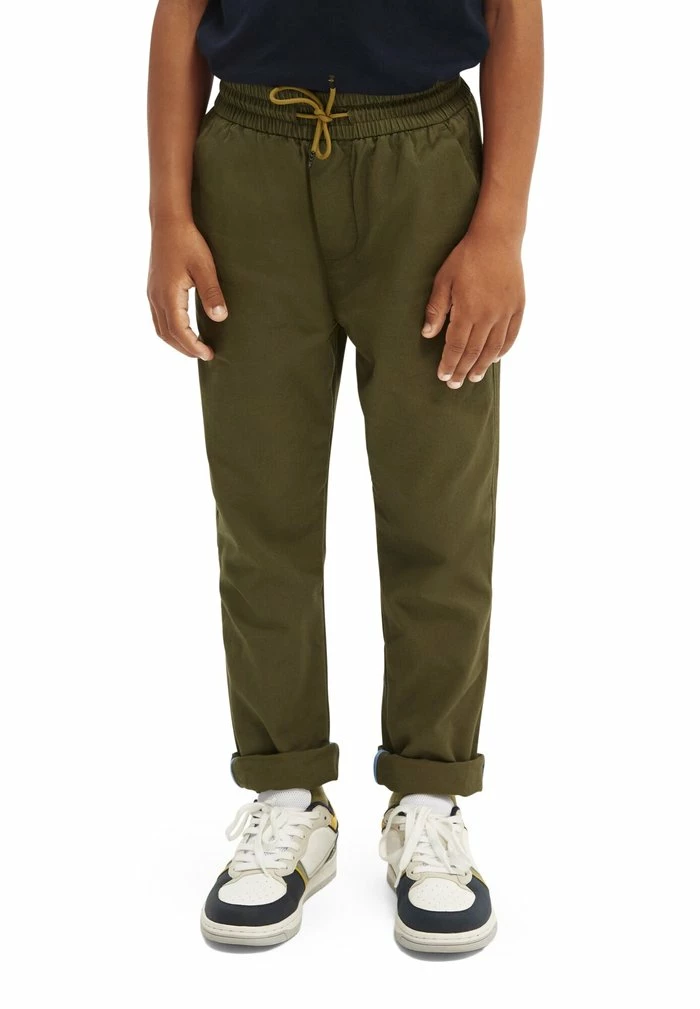 Scotch & Soda ELASTICATED-WAIST - Chino - Army 1 Scotch & Soda ELASTICATED-WAIST - Chino - Army