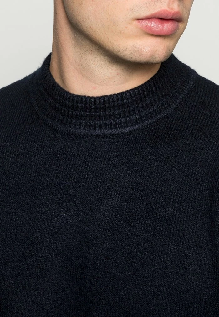 Scotch & Soda SOFT CREWNECK PULL WITH HIGHER COLLAR - Pullover - Night 4 Scotch & Soda SOFT CREWNECK PULL WITH HIGHER COLLAR - Pullover - Night – Image 4