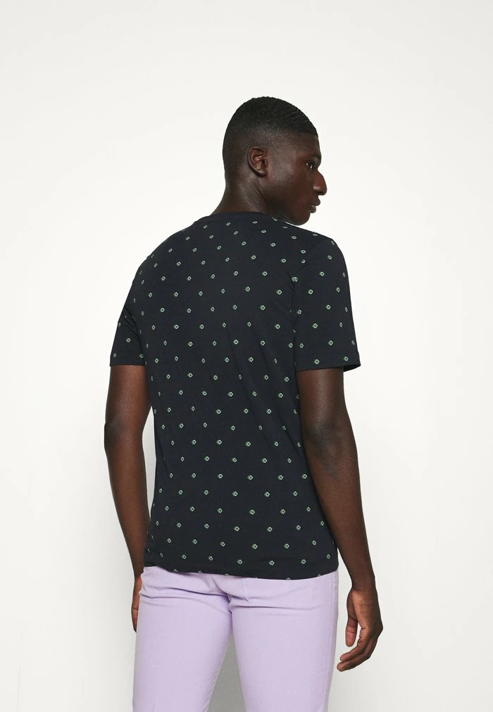 Scotch & Soda CLASSIC CREWNECK TEE - T-shirt Imprimé - Dark Blue 3 Scotch & Soda CLASSIC CREWNECK TEE - T-shirt Imprimé - Dark Blue – Image 3