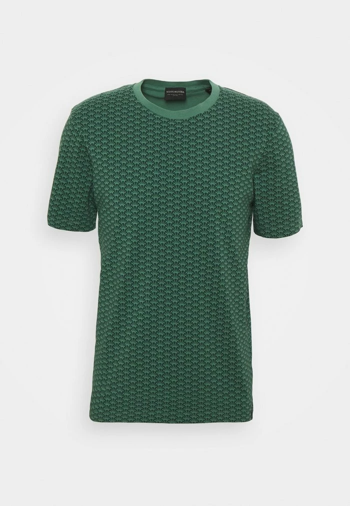 Scotch & Soda CLASSIC CREWNECK TEE - T-shirt Imprimé - Dark Green 5 Scotch & Soda CLASSIC CREWNECK TEE - T-shirt Imprimé - Dark Green – Image 5