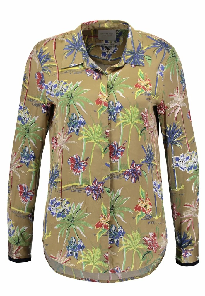 Scotch & Soda REGULAR DRAPEY FIT SHIRT IN VARIOUS PRINTS - Chemisier - Khaki 5 Scotch & Soda REGULAR DRAPEY FIT SHIRT IN VARIOUS PRINTS - Chemisier - Khaki – Image 5