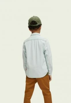 Scotch & Soda REGULAR FIT - Chemise - Bleached Out Indigo -Scotch & Soda Soldes 57ad907de90e479aad796fc53eeb6896