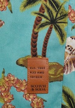 Scotch & Soda SHORT SLEEVE - Chemise - Multicoloured -Scotch & Soda Soldes 57d81099782c418d80443ba7039f0c28