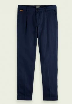 Scotch & Soda BLAKE - Chino - Navy -Scotch & Soda Soldes 58dfc1bacd064aa3bcc8730b23ddffdb
