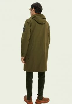 Scotch & Soda DETACHABLE 2IN 1 - Parka - Army -Scotch & Soda Soldes 598c41a9cfd54bfd80d02164ad978e3b