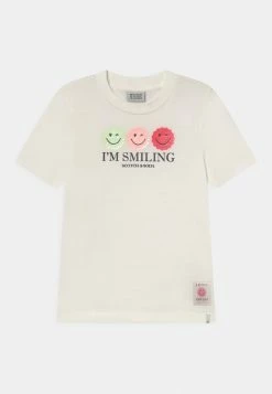 Scotch & Soda ARTWORK - T-shirt Imprimé - Off White