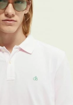 Scotch & Soda ORGANIC - Polo - Pink Icon -Scotch & Soda Soldes 5a0583eb268e48efb889d7f665480dcc