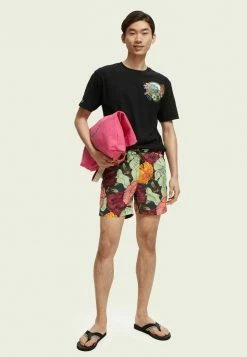 Scotch & Soda RELAXED FIT - T-shirt Imprimé - Black