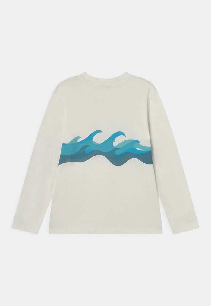 Scotch & Soda RELAXED FIT LONG SLEEVED - T-shirt à Manches Longues - Off White 2 Scotch & Soda RELAXED FIT LONG SLEEVED - T-shirt à Manches Longues - Off White – Image 2