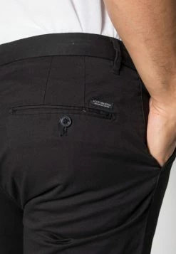 Scotch & Soda STUART CLASSIC SLIM FIT - Chino - Black -Scotch & Soda Soldes 5ae4951fb7ad446989c4eef428459931