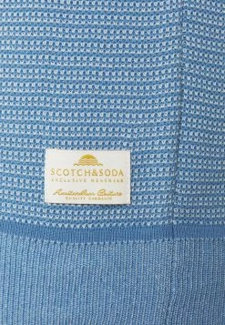 Scotch & Soda CLASSIC - Pullover - Seaside Blue Melange -Scotch & Soda Soldes 5bc5850c692943baadb7f6e525ba2254