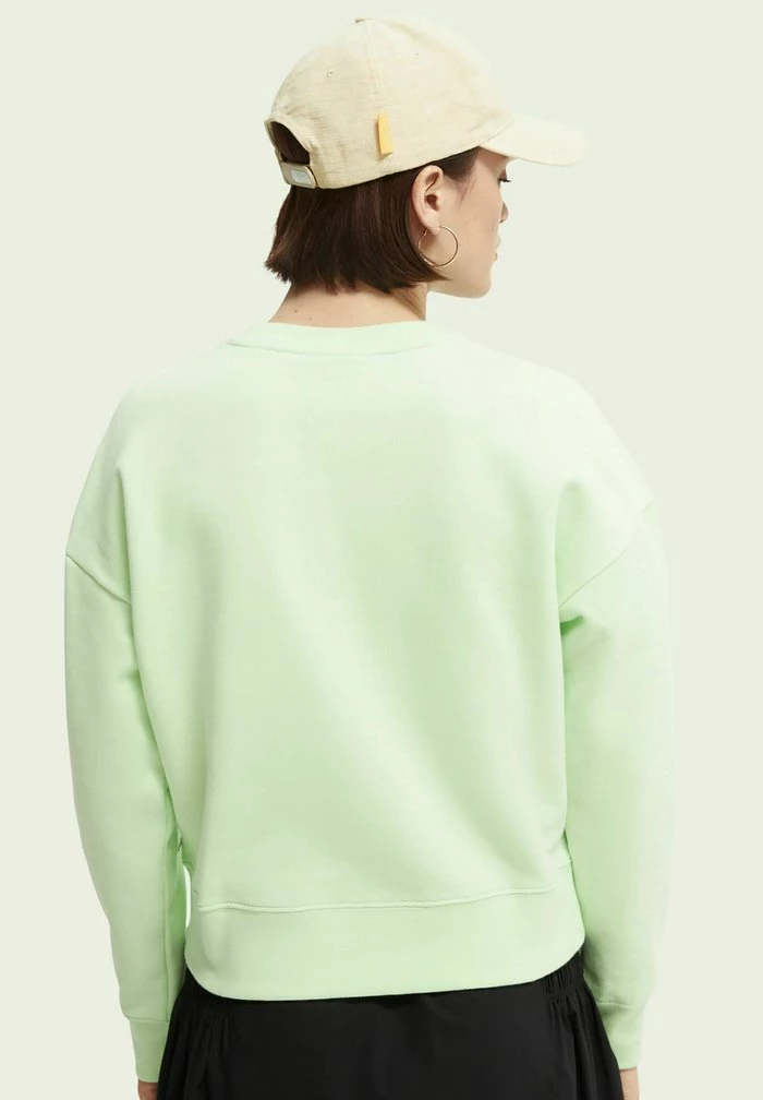 Scotch & Soda Sweatshirt - Citrus Green 3 Scotch & Soda Sweatshirt - Citrus Green – Image 3