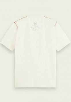Scotch & Soda WASHED - T-shirt Imprimé - Pink Icon Melange -Scotch & Soda Soldes 5cddc2f1457243899bd5d7498fb5cc8f