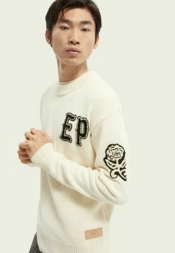 Scotch & Soda Pullover - Desert Stone -Scotch & Soda Soldes 5d1913e8e09541f4b9e7d0b39a98ec12