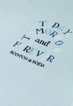 Scotch & Soda Sweatshirt - Fifties Blue -Scotch & Soda Soldes 5d2ead80d1594a3e869ad89aa7a7856f