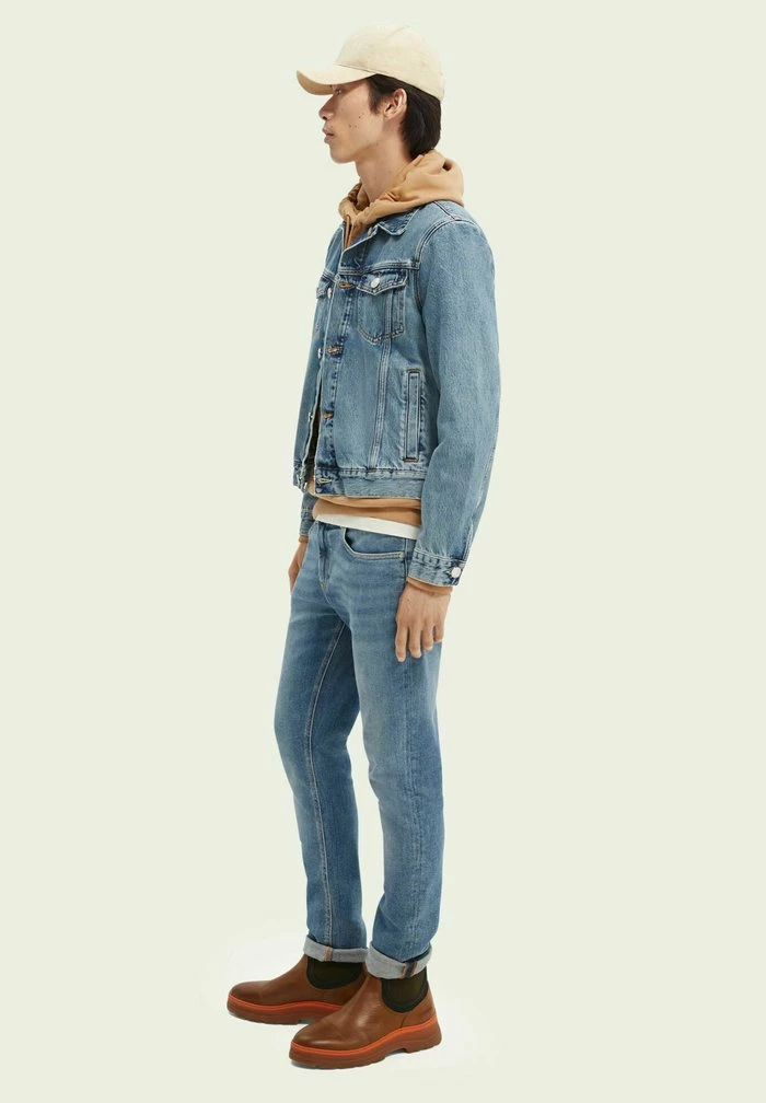Scotch & Soda Veste En Jean - Blue 4 Scotch & Soda Veste En Jean - Blue – Image 4