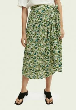 Scotch & Soda Jupe Portefeuille - Green