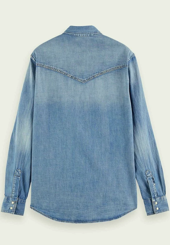 Scotch & Soda Chemise - Washed Indigo 7 Scotch & Soda Chemise - Washed Indigo – Image 7