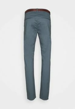 Scotch & Soda BELTED CHINO - Chino - Blue -Scotch & Soda Soldes 5e5706a971434e5990742394e15e50a1