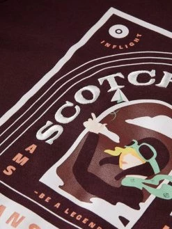 Scotch & Soda RELAXED FIT CREW NECK - Sweatshirt - Wine 10 Scotch & Soda RELAXED FIT CREW NECK - Sweatshirt - Wine -Scotch & Soda Soldes 5ed24cf087d544fdb91a3bec368f11fa