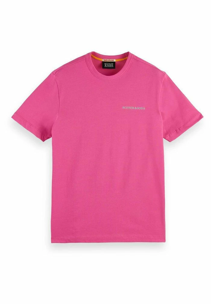 Scotch & Soda UNISEX - T-shirt Basique - Pink 1 Scotch & Soda UNISEX - T-shirt Basique - Pink