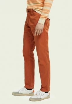 Scotch & Soda STUART - Chino - Sunset Orange -Scotch & Soda Soldes 5f2309dcf6c54d539d6381c3cc61d97a