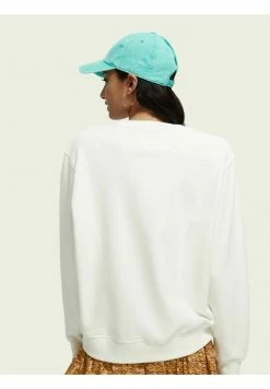 Scotch & Soda RELAXEDFIT - Sweatshirt - Off White -Scotch & Soda Soldes 5f9cd8d802734d46ad93795e625da115