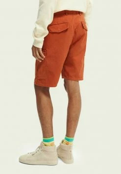 Scotch & Soda Short - Sunset Orange -Scotch & Soda Soldes 60797c5b042a415494e40209cbe38265