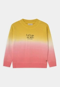Scotch & Soda TIE-DYE ROUND NECK ARTWORK - Sweatshirt - Multi-coloured