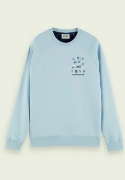 Scotch & Soda Sweatshirt - Fifties Blue -Scotch & Soda Soldes 618b376d70d84faca5d807effeb69298