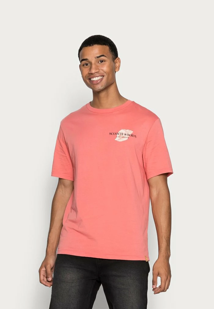 Scotch & Soda GRAPHIC CREWNECK - T-shirt Imprimé - Vulcano 1 Scotch & Soda GRAPHIC CREWNECK - T-shirt Imprimé - Vulcano