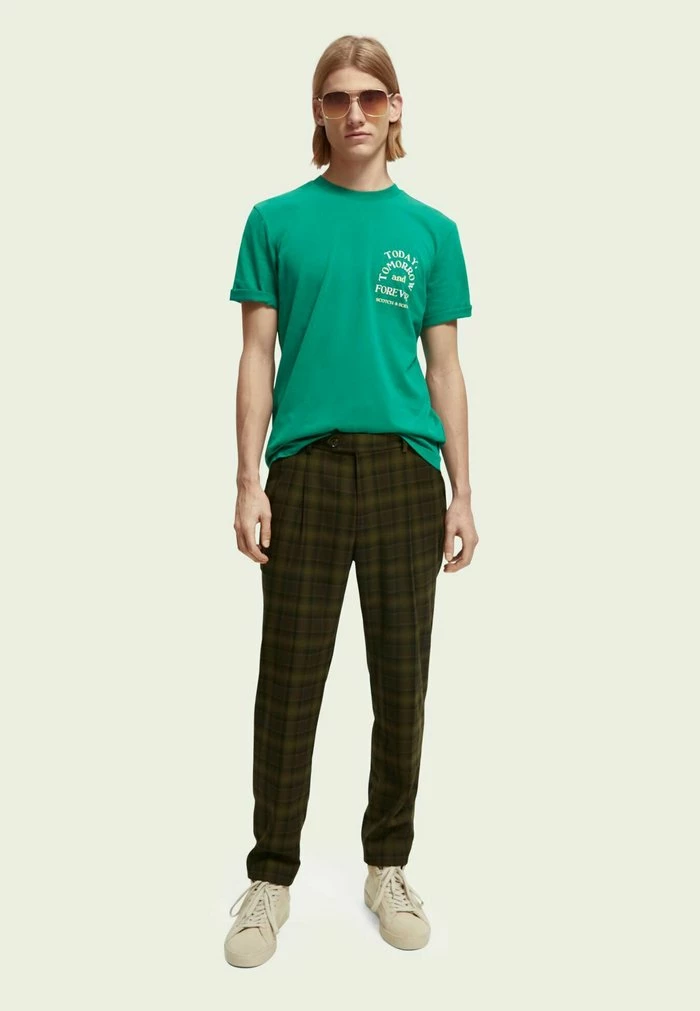 Scotch & Soda REGULAR FIT ARTWORK - T-shirt Imprimé - Highlight Green 1 Scotch & Soda REGULAR FIT ARTWORK - T-shirt Imprimé - Highlight Green