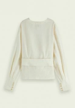 Scotch & Soda Blouse - Sand Melange 13 Scotch & Soda Blouse - Sand Melange -Scotch & Soda Soldes 6219d74304e946c69aaaec2e6738a286
