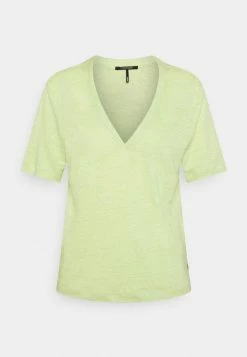Scotch & Soda CLASSIC TEE WITH V NECKLINE - T-shirt Basique - Seaweed