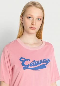 Scotch & Soda REGULAR FIT ORGANIC SHORT SLEEVE - T-shirt Imprimé - Watermelon -Scotch & Soda Soldes 6296d914e21f491b92b1159354c9eeab