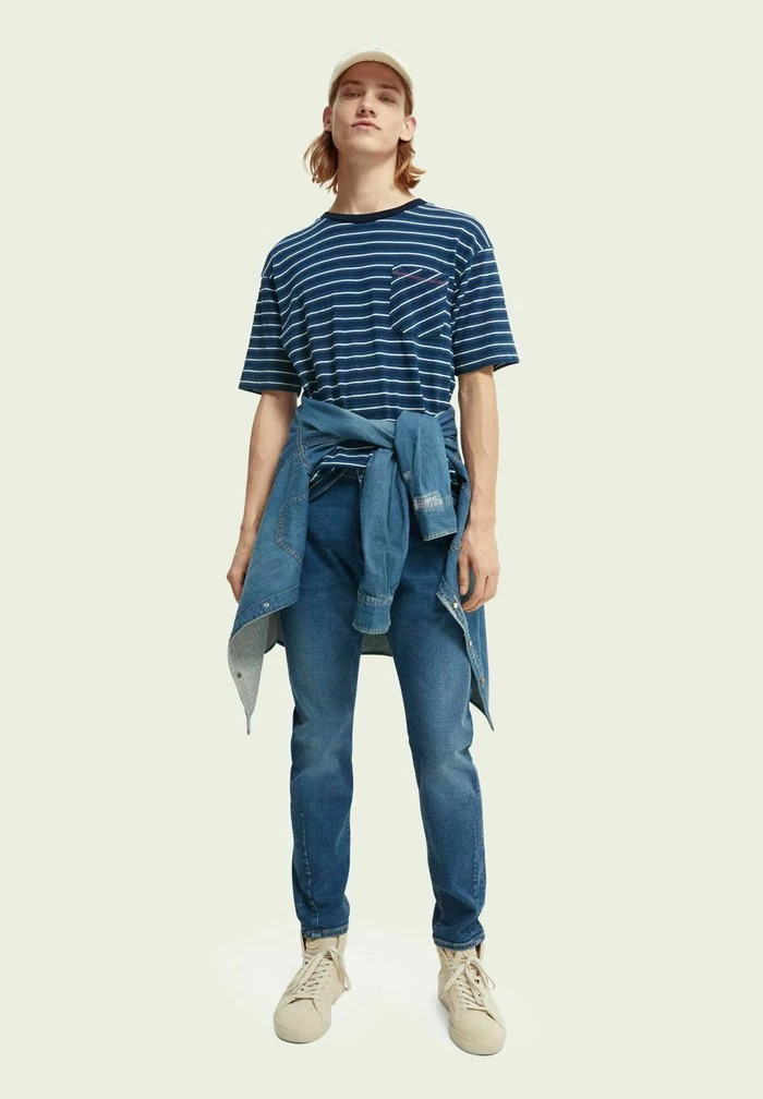 Scotch & Soda T-shirt Imprimé - Blue 2 Scotch & Soda T-shirt Imprimé - Blue – Image 2