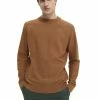 Scotch & Soda RAGLAN SLEEVE - Pullover - Tabacco Melange
