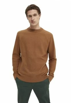 Scotch & Soda RAGLAN SLEEVE - Pullover - Tabacco Melange