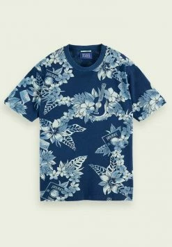 Scotch & Soda ORGANIC TEE - T-shirt Imprimé - Combo C -Scotch & Soda Soldes 6427195029394b4288dcf4d453df15cf
