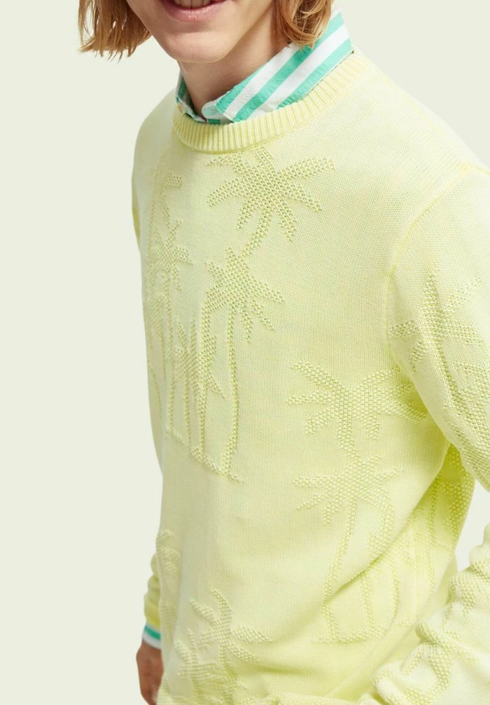 Scotch & Soda Pullover - Yellow 4 Scotch & Soda Pullover - Yellow – Image 4