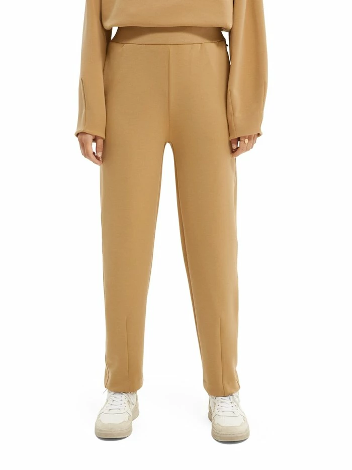 Scotch & Soda HIGH RISE PANTS - Pantalon Classique - Sand 1 Scotch & Soda HIGH RISE PANTS - Pantalon Classique - Sand