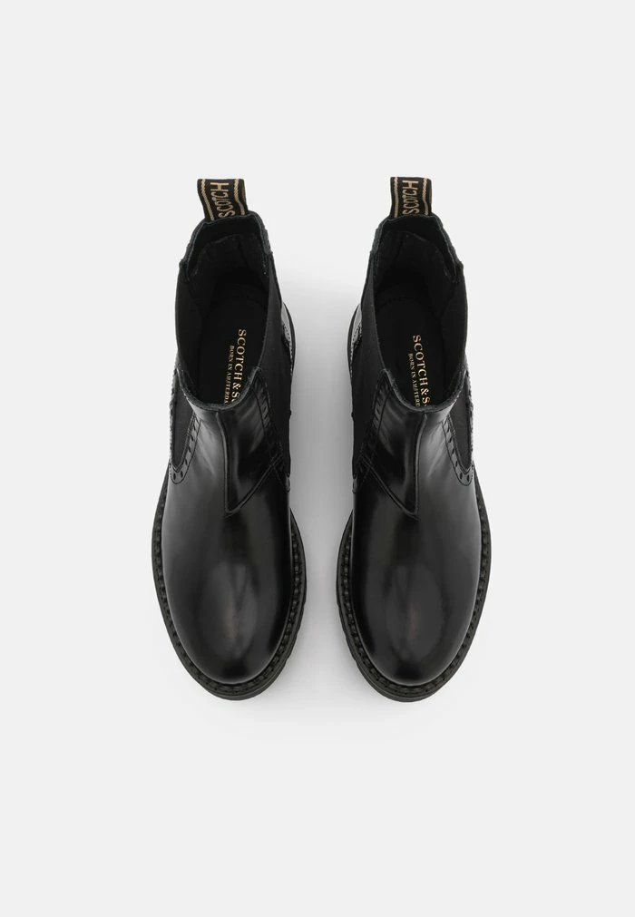 Scotch & Soda OLIVINE - Bottines à Plateau - Black 6 Scotch & Soda OLIVINE - Bottines à Plateau - Black – Image 6