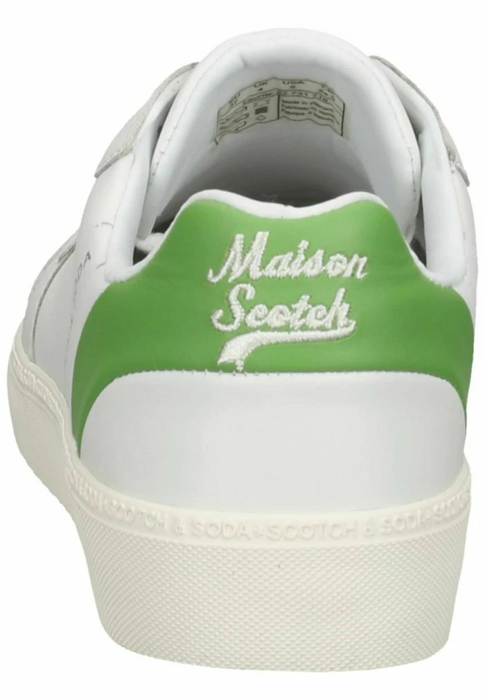 Scotch & Soda LAURITE - Baskets Basses - White/green 3 Scotch & Soda LAURITE - Baskets Basses - White/green – Image 3