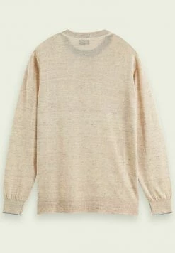 Scotch & Soda Pullover - White Sand Melange -Scotch & Soda Soldes 65f954ba3c1f4dae9b23ad183096860b