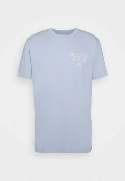 Scotch & Soda GRAPHIC LOGO - T-shirt Imprimé - Core Blue
