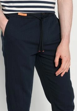 Scotch & Soda WARREN BLEND JOGGER - Pantalon Classique - Night Melange -Scotch & Soda Soldes 6602606612ff4b26b941052c98325bac