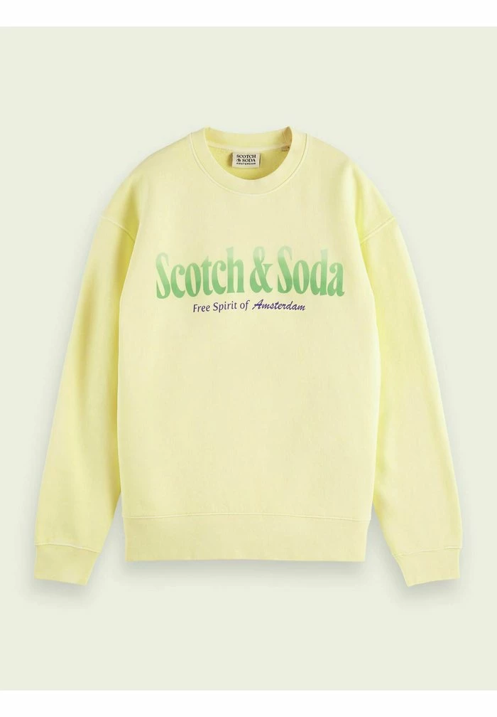 Scotch & Soda Sweatshirt - Yellow 6 Scotch & Soda Sweatshirt - Yellow – Image 6