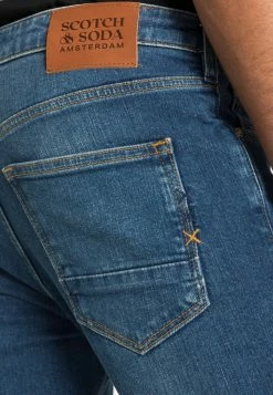 Scotch & Soda ESSENTIALS SKIM - Jean Slim - Classic Blue -Scotch & Soda Soldes 672f15f29f1741939f948b7f31df21ee